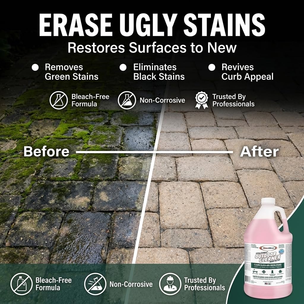 CITRASHIELD MultSurface MultSurface środek czyszczący do użytku na zewnątrz klasy wykonawczej | środek czyszczący do użytku na zewnątrz | środek do czyszczenia betonu, środek do czyszczenia dachu,