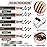 Eyebrow Pencils Brow Pencil Set For Marking, Filling And Outlining, Tattoo Makeup And Microblading Supplies Kit-Permanent Eye Brow Liners In, 12Pcs 5Colors(4Black6Brown2Gray(Multicolor)