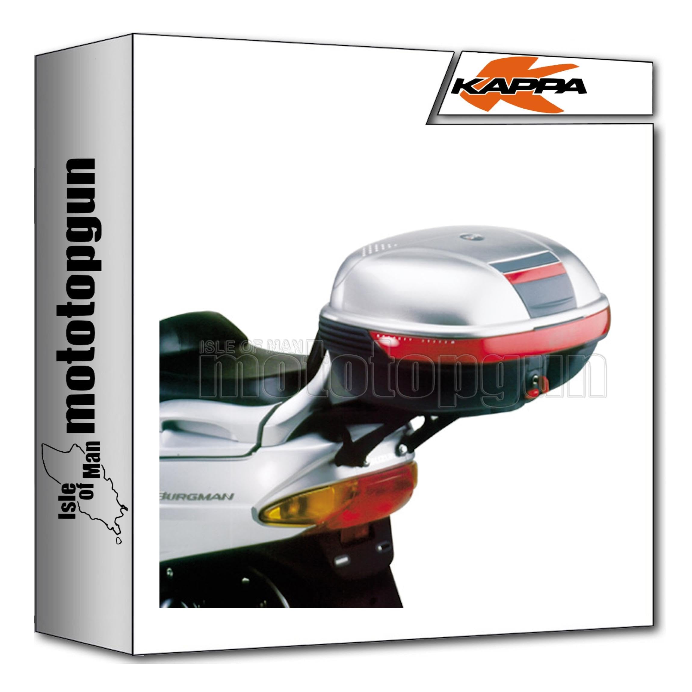 Kappa KR111 support Monokey Suzuki Burgman solution vibrations top case