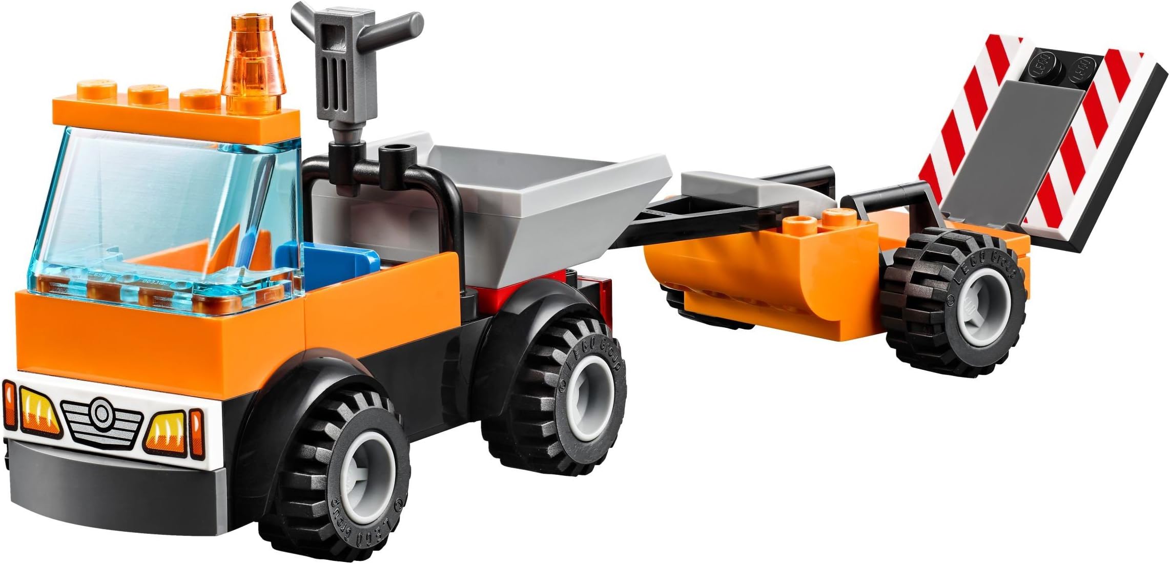 LEGO Juniors Road Repair Truck Building Blocks for Kids 4 to 7 Years (73 pcs) 10750