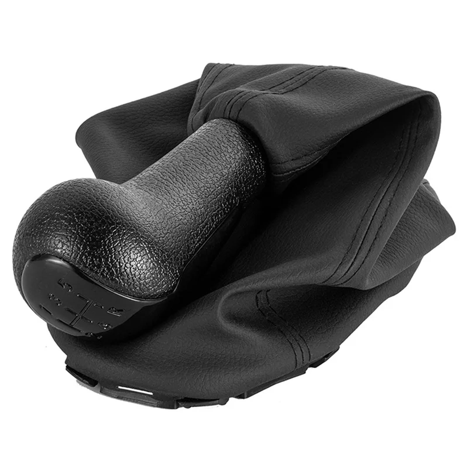 Pomello Cambio Per Spark 2011-2016 | Leva Cambio Manuale 5 Marce | In Pelle PU E Base ABS Cromato | Design Ergonomico - Foto 8