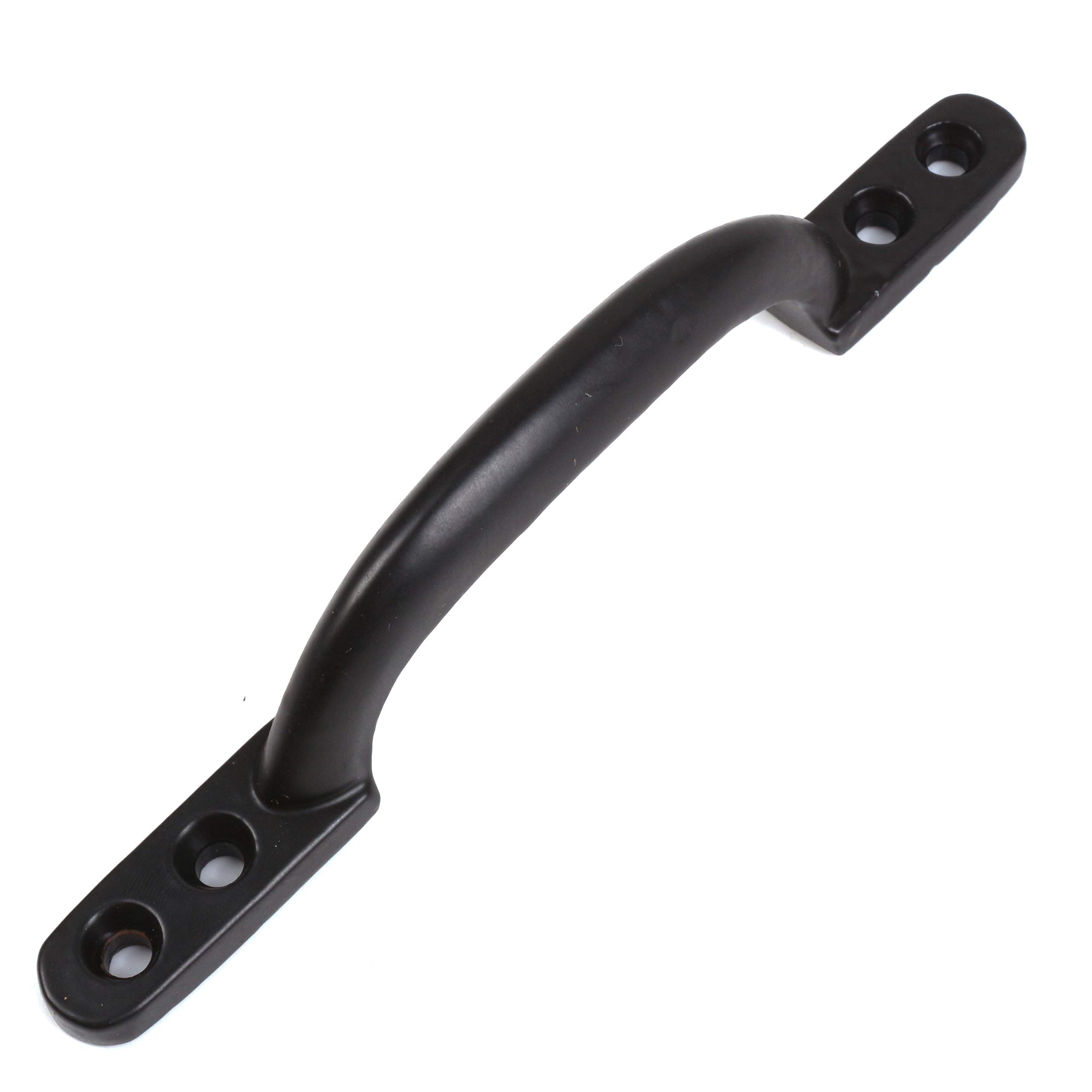 6" Black HOT Bed Pull Handle - Indoor Or Outdoor Use Ideal for Garden Gates, Sheds & Cottage Doors