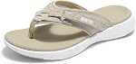 DREAM PAIRS Arch Support Flip Flops Sandales de String confortables pour la plage de marche été pour femme