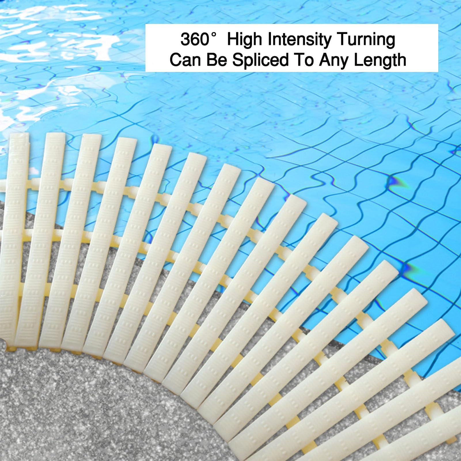 Griglia di Troppo Pieno per Piscina, Copertura filtrante per Uscita di Scarico in ABS per grondaie, terrazze e Bordi Piscina - Sistema di griglia di Scarico Resistente ed efficiente per la g