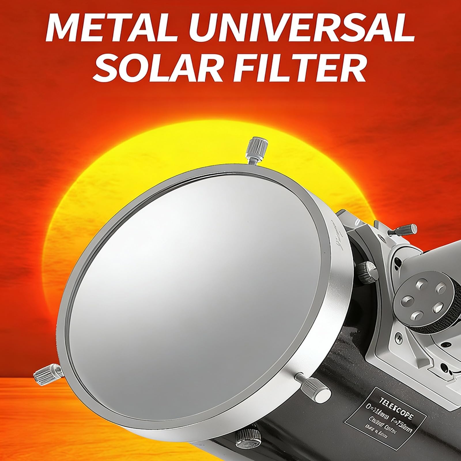 Accessoire de Filtre 80-250mm pour l ' Observation des Taches solaires Filtre à Taches solaires