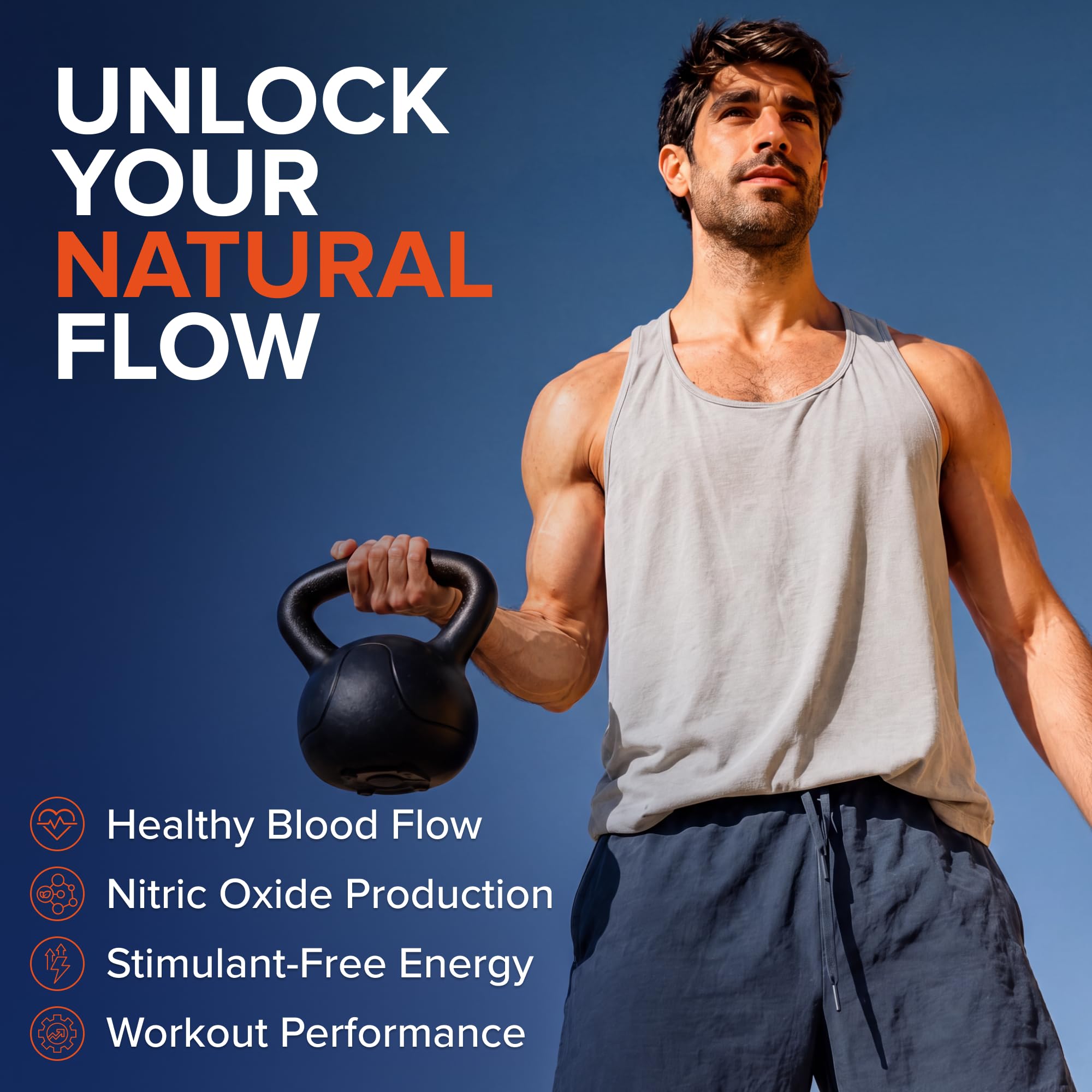 Peak Flow 10-in-1 Nitric Oxide Supplement for Men & Women, 90 Capsules — Amazon image 4