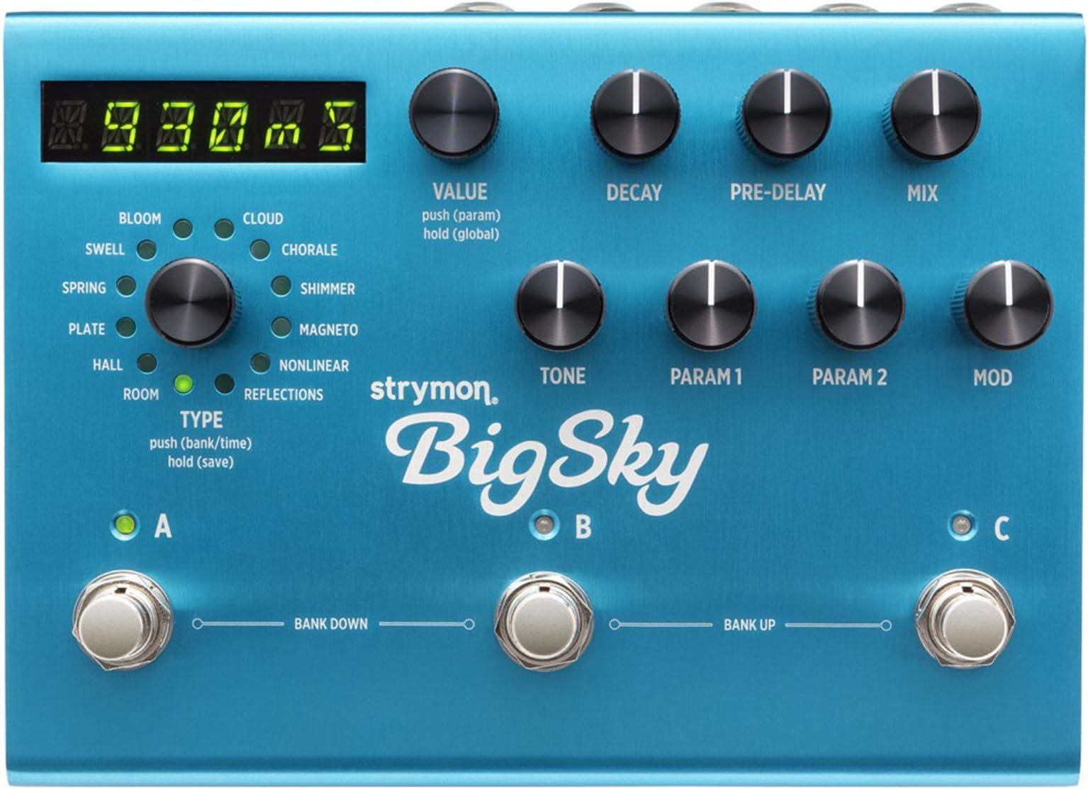 Strymon BigSky Multidimensional Reverb Pedal