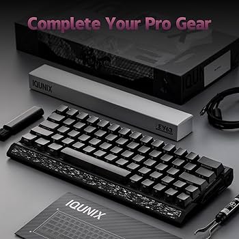 Amazon.com: IQUNIX EV63 Hall Effect Magnetic Gaming Keyboard 60