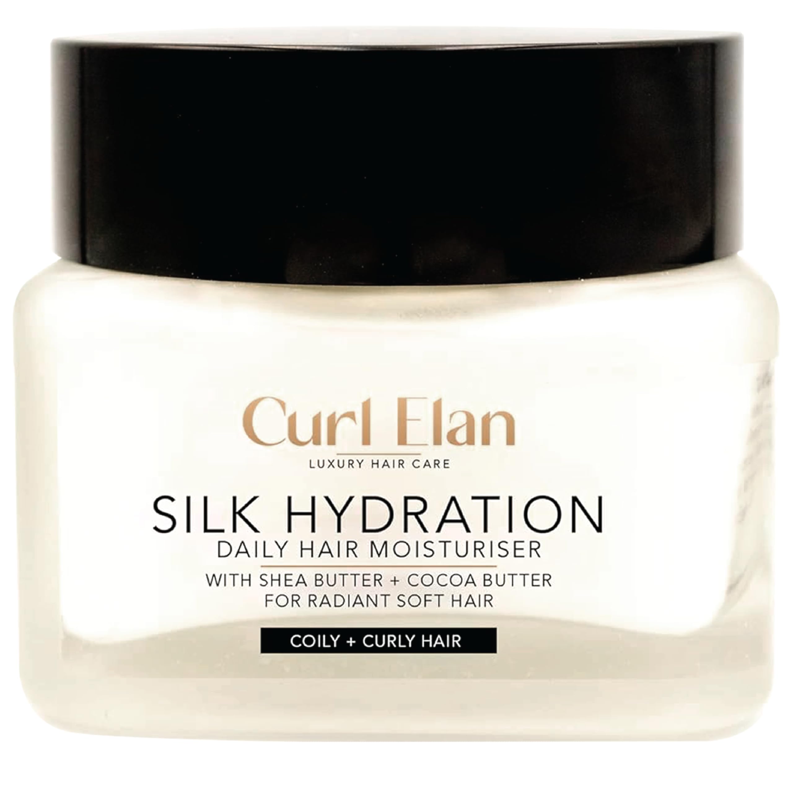 Silk Hydration Daily Hair Moisturizer - Nourish, Hydrate and Control Frizz - with a Rich Blend of Oils and Butters - Curly Hair Products - Vegan and Cruelty Free Curl Cream - mg