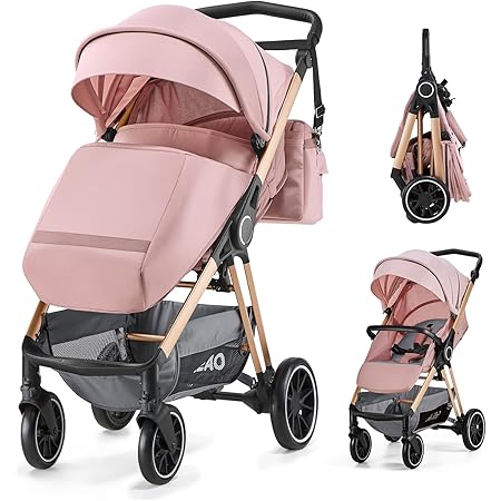 HEAO Baby Stroller with mom Bag 
