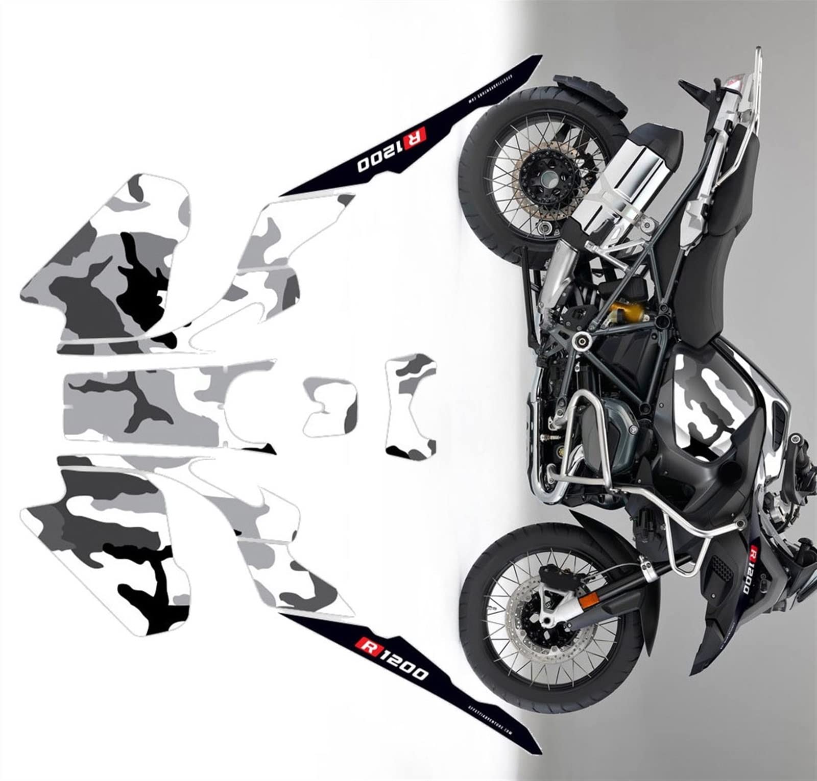 Autocollant complet de moto anti-rayures pour BMW R1200GS ADV 2013-2018