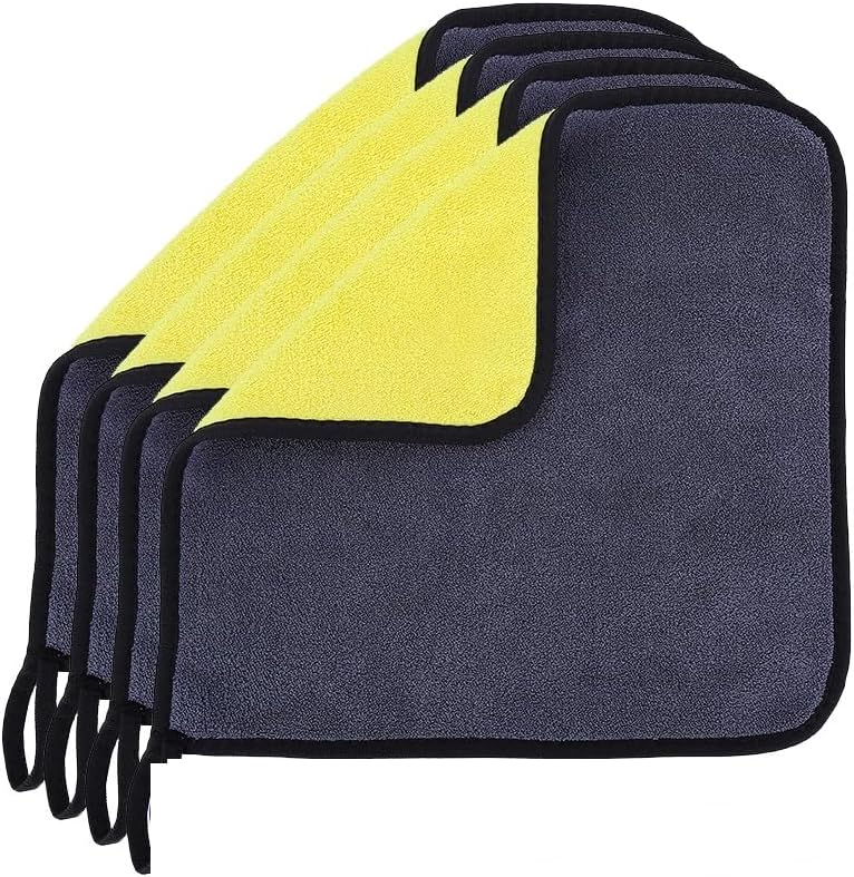 Car wash towel Microfiber Auto Wash Towel Car Cleaning Drying Cloth Hemming Car Care Cloth Detailing Car Wash Towel 30x30 30x30cm 2 piece