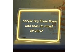 Desktop Writing Tablet with Neon Light: Illuminate Your Words and Unleash Your Creativity