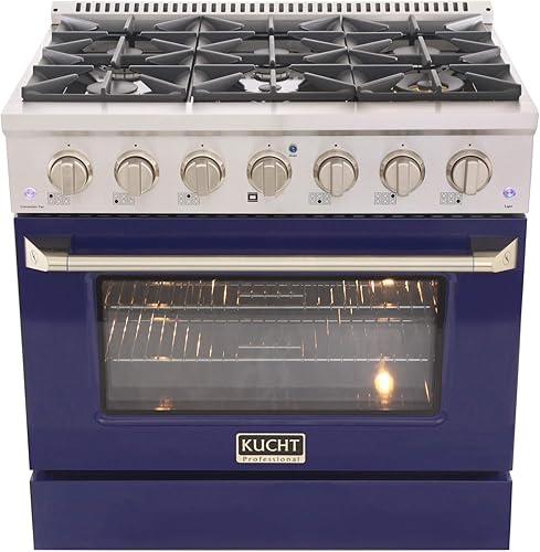 Kucht KNG361LP-S - Gama de gas, Azul