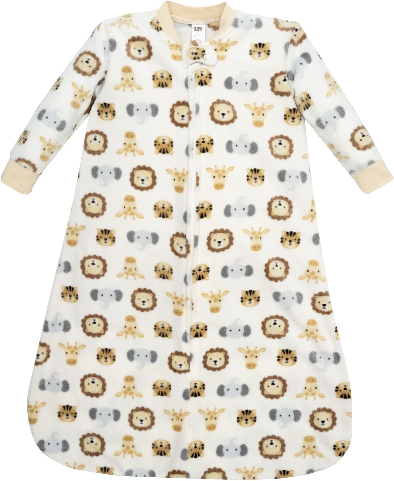 Unisex Baby Long-Sleeve Fleece Sleeping Bag