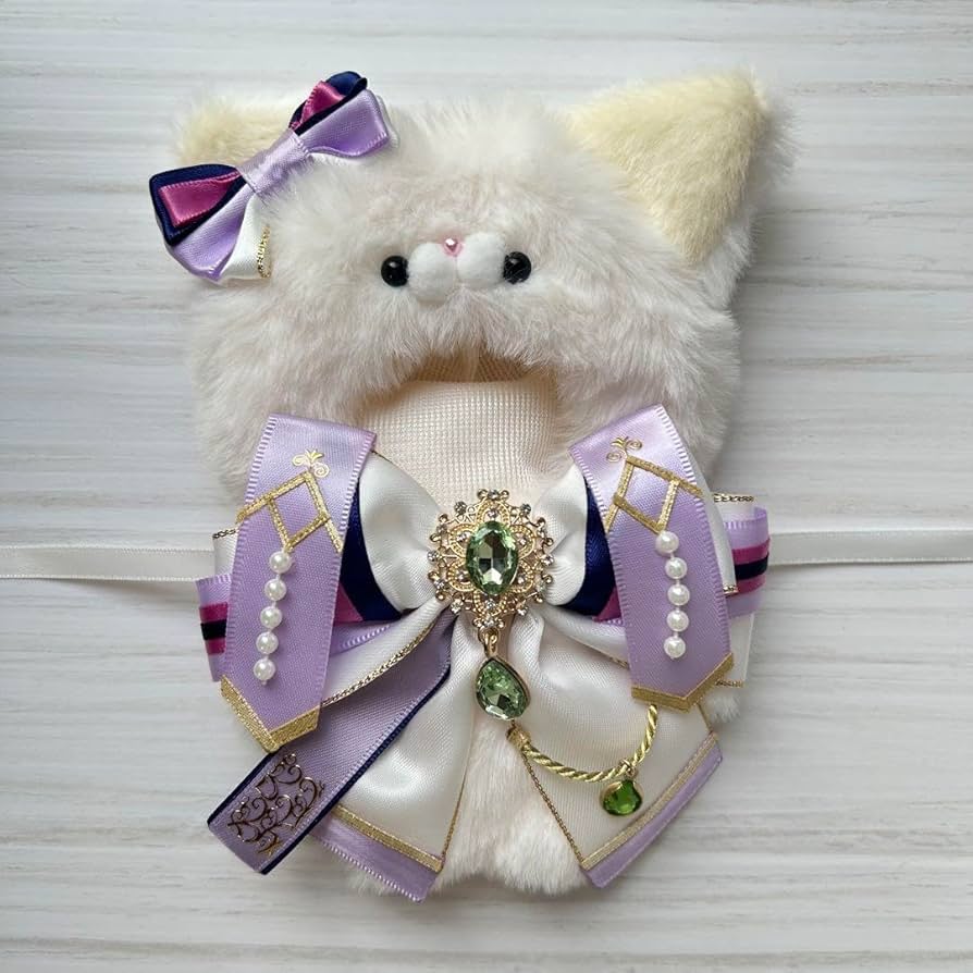 Amazon.co.jp: 580 ぬい服 着ぐるみ しっぽ付きねこちゃん 10