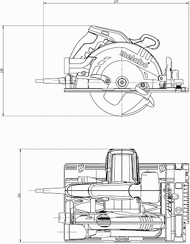 Metabo - Scie circulaire à Main KS 55 FS - 600955700 - 2