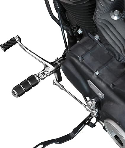 Miniatura 77 de XFMT - Reposapiés para motocicletas, compatible con Sportster negro