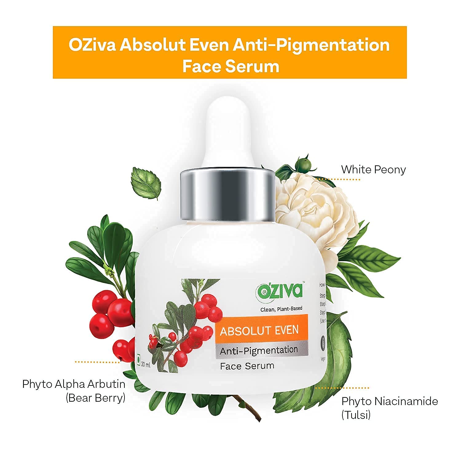 Buy OZiva Absolut Even AntiPigmentation Face Serum (with Phyto