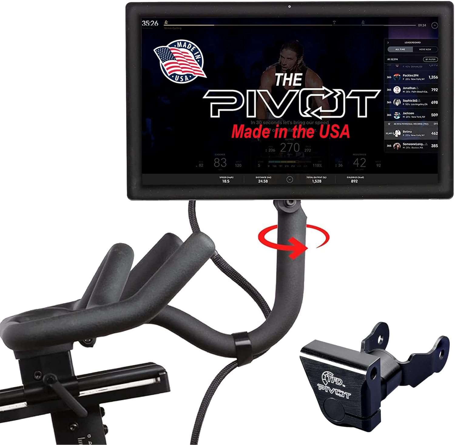 USA Made Pivot for Peloton Bikes 360° Ajustador Argentina Ubuy