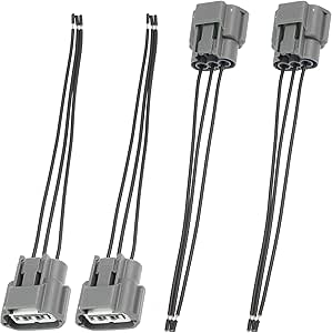 ZHjLut Compatible Avec Peugeot 3 Broches Femelles Connecteurs De Câble Électrique De Bobine D'allumage Moteur Faisceau De Câbles Fiche 13801763 F872100 13820323 - Foto 5