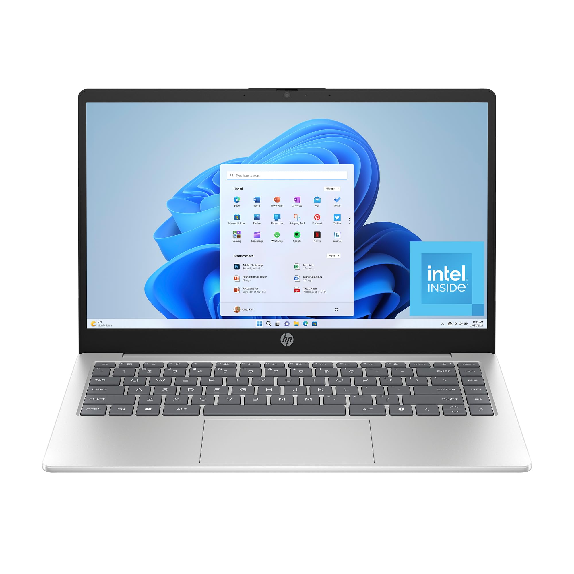 Amazon.com: HP 14 inch Laptop, HD Display, Intel Processor N200, 4