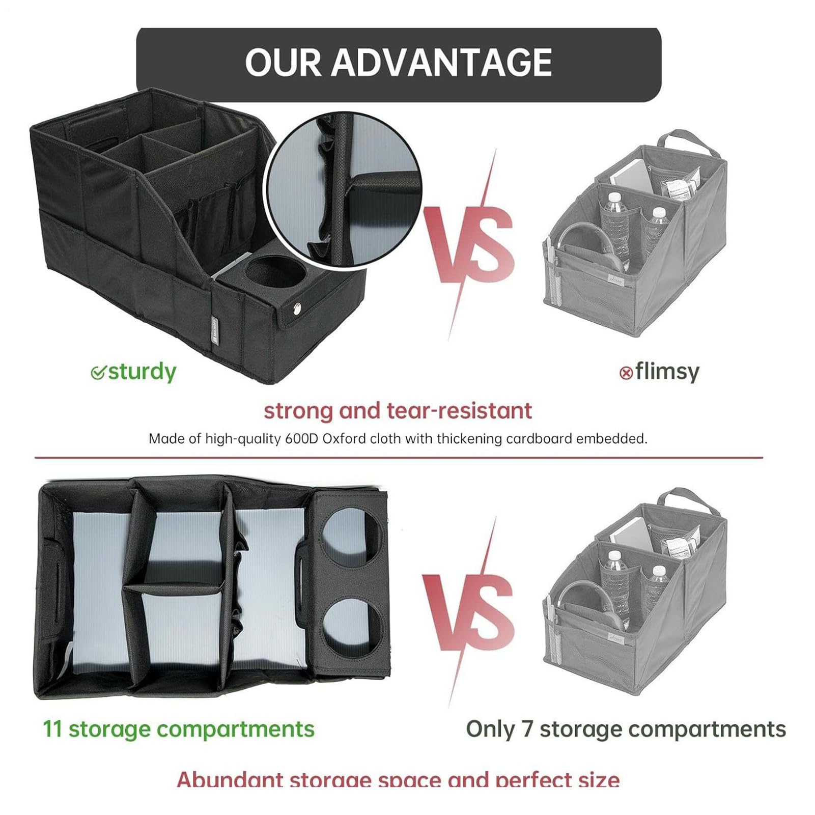 Organizzatore per sedile posteriore per auto, organizer per sedili auto | multi-tasca con 2 portabicchieri e supporto per tablet | Organizzatore da viaggio per viaggiare, viaggio su strada, viaggio