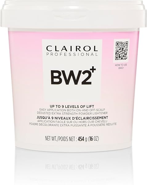 Clairol Professional BW2+ Extra Strength Powder Lightener 16 Ounce