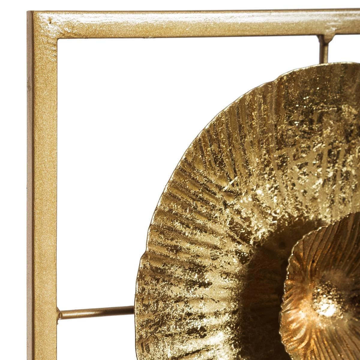 ATMOSPHERA CREATEUR D'INTERIEUR - Decorazione murale in Metallo Dorato 25x61cm