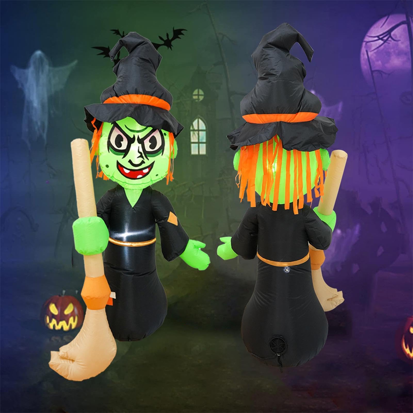 Inflables De Halloween Exterior con Luces LED Integradas