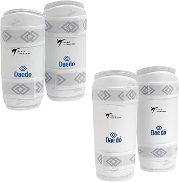 Daedo WT Approved Taekwondo Forearm and Shin Guard Set Lightweight Sparring Protection Gear