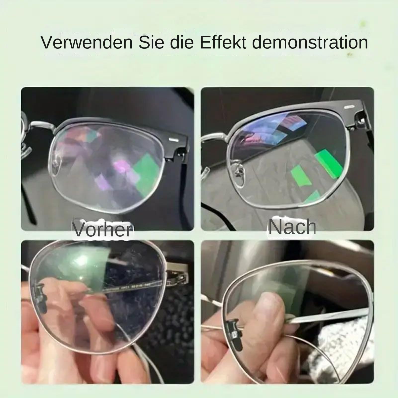 Brillenglas Kratzer Entferner Reiniger Mit Einfacher Anwendung Zum Schutz