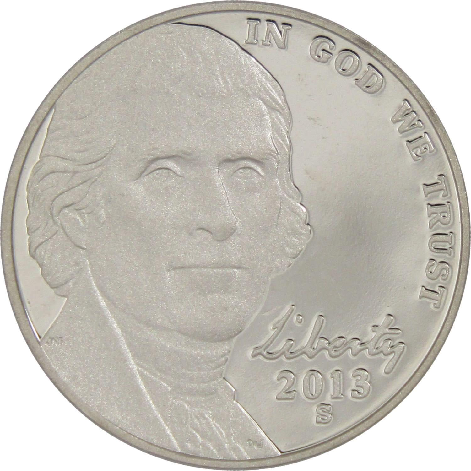 2013 S Jefferson Nickel 5 Cent Piece Choice Proof 5c US Coin