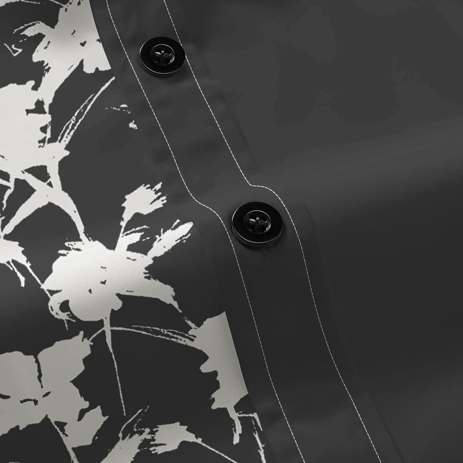 Cloudstyle Mens Floral Dress Shirt Printed Casual Long Sleeve Button Down Top - Image 6