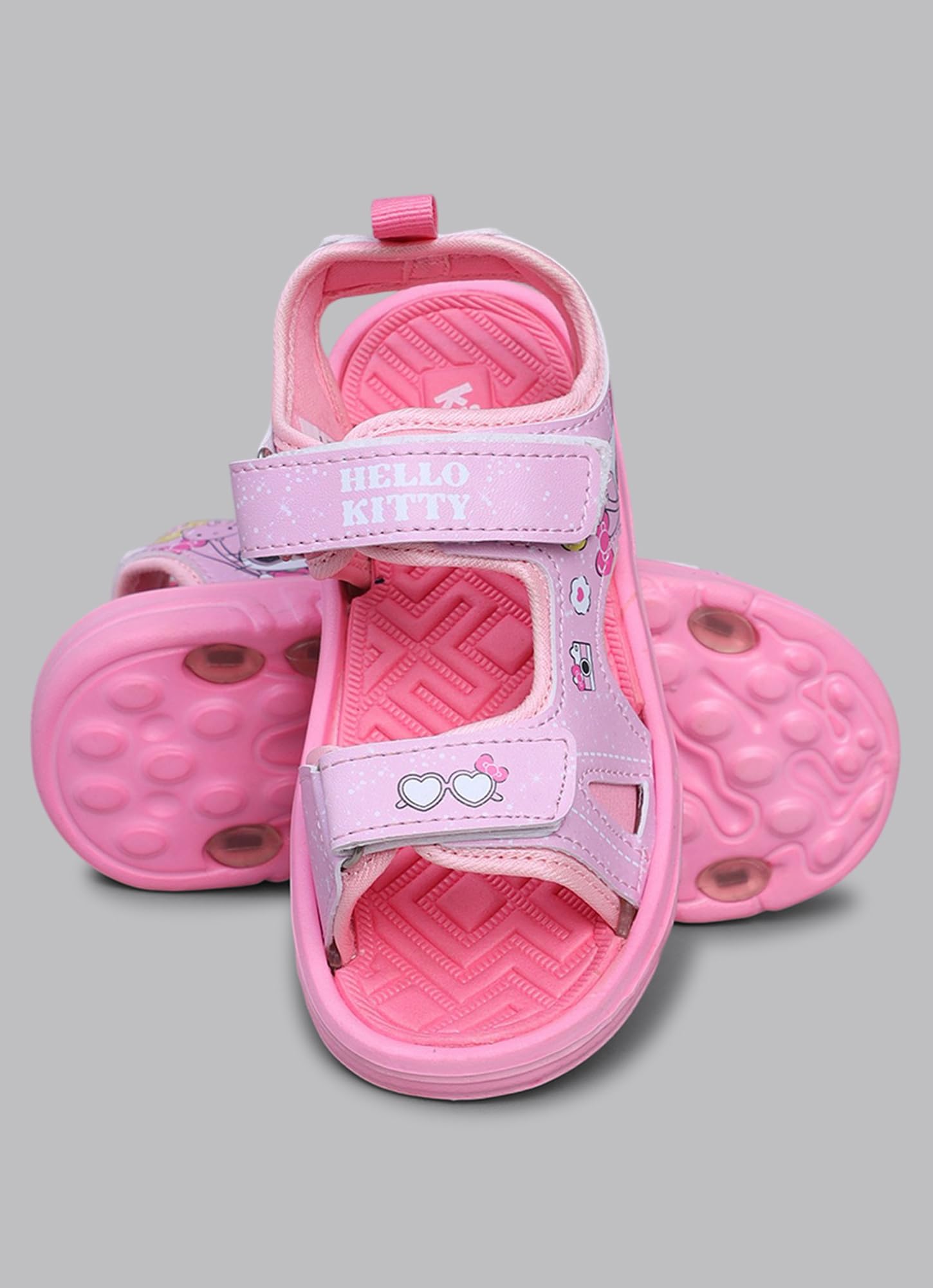Kidsville Sandalias estampadas oficiales de Hello Kitty para niñas y niñas