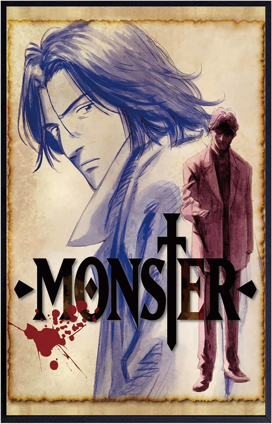 Christ-EZ Anime Cartoons Monster Wall Art Print Poster Home Decor Premium - Matte poster Frameless Gift 11 x 17 inch(28cm x 43cm)
