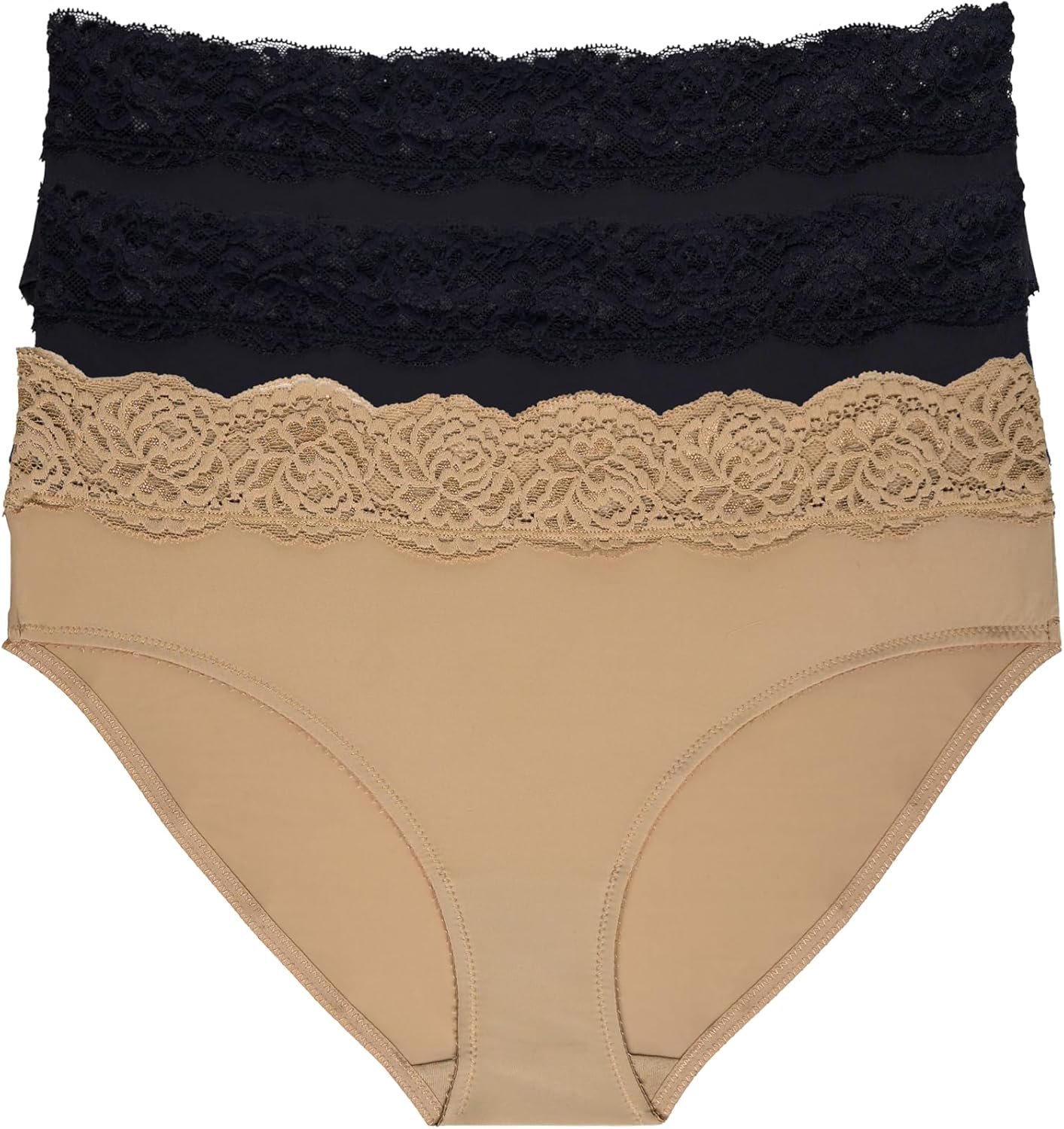 Skarlett Blue Women's Divine Lace Trim Hipster 3-Pack 374260MP