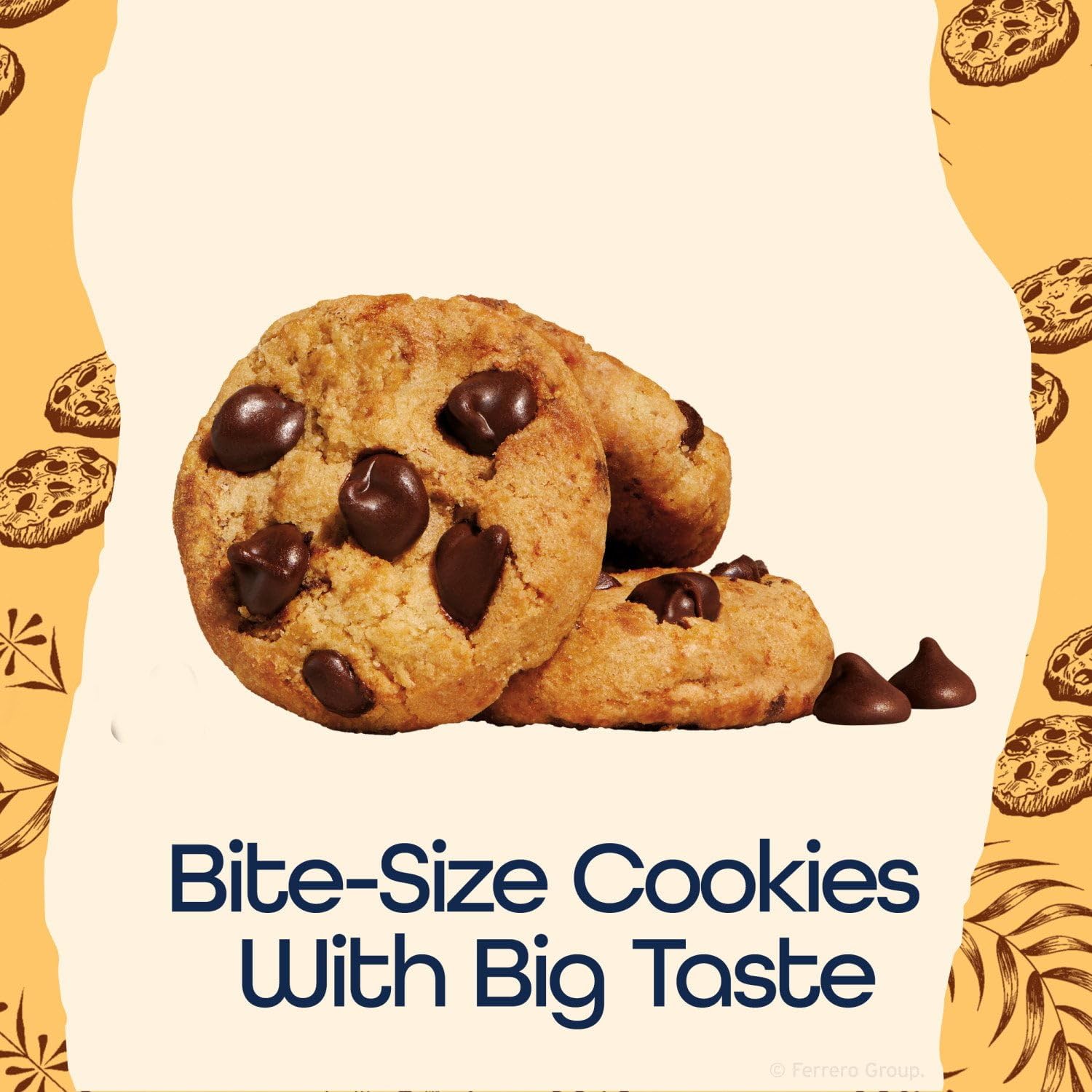 Chocolate Chip Cookies, Collectors Edition, 2 oz. Pouches, 42 Count, 5 lb Box