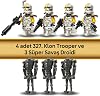 ليغو حرب النجوم 327. Star Corps Clone Trooper Battle Pack 75431 – مجموعة صنع ألعاب نموذجية تتميز بمركبات وأسلحة عسكرية توفر تجربة لعب إبداعية للأطفال من سن 7 سنوات فما فوق (258 قطعة)