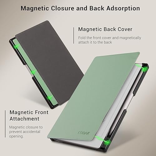 Vista 40 de CoBak Funda para Remarkable Paper Pro Move de 7.3 pulgadas 2025, carcasa rígida protectora ligera con función de encendido y apagado automático