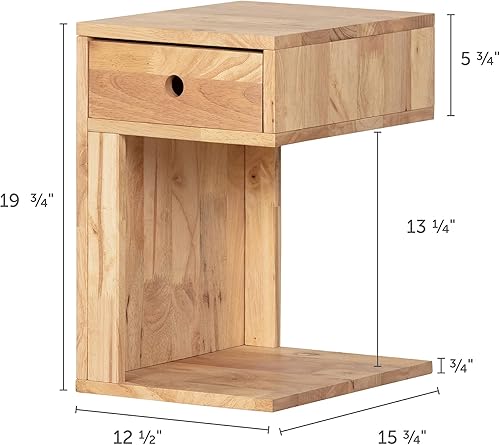 Miniatura 4 de South Shore Mesa auxiliar Kodali, madera natural