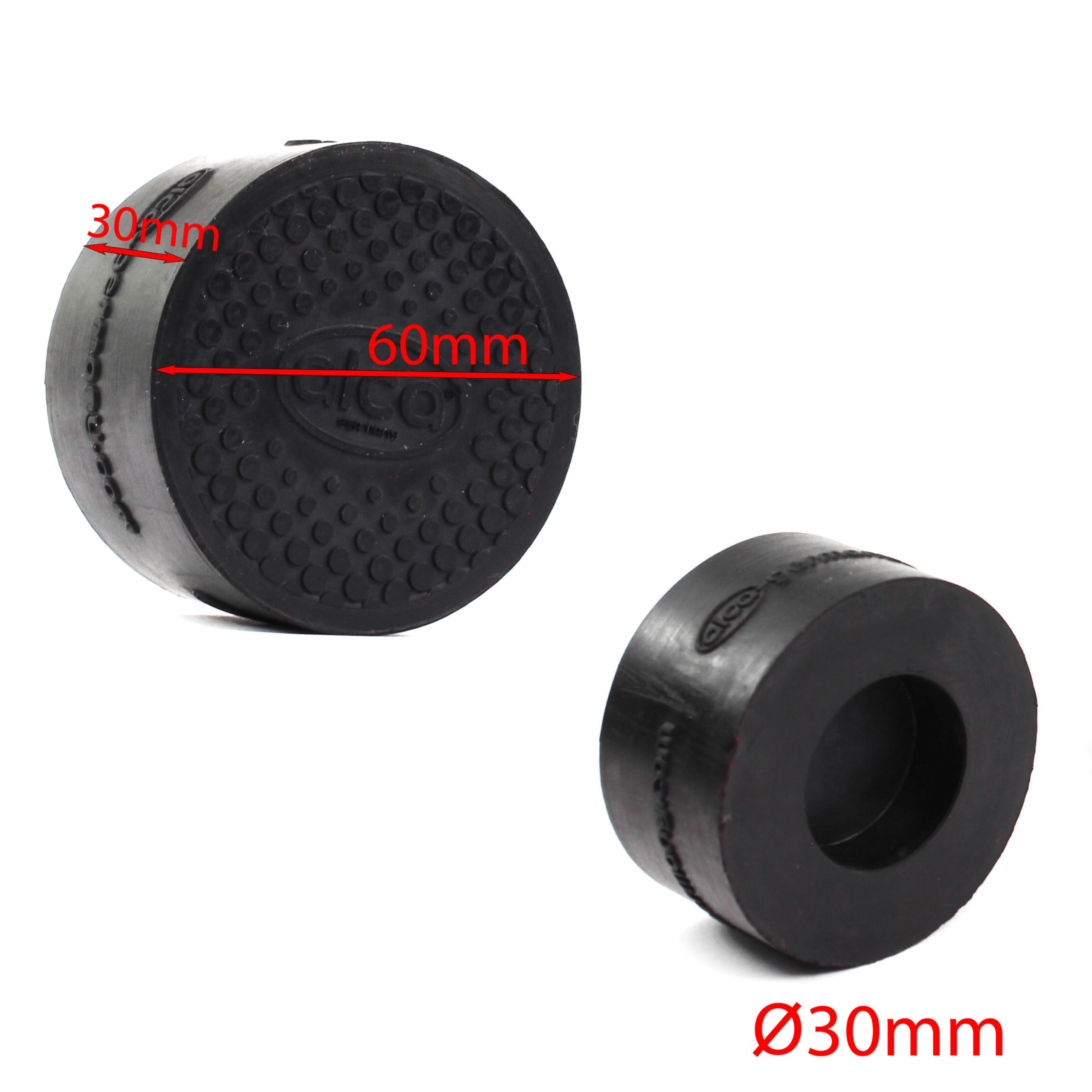alca Soporte hidráulico de elevación para botella de coche con almohadilla de goma para coche, furgoneta, autocaravana a432050+RS (gato de botella de 5 toneladas)
