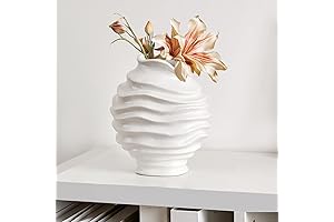 Handmade Snowflake Glaze Kitchen Ceramic Decor