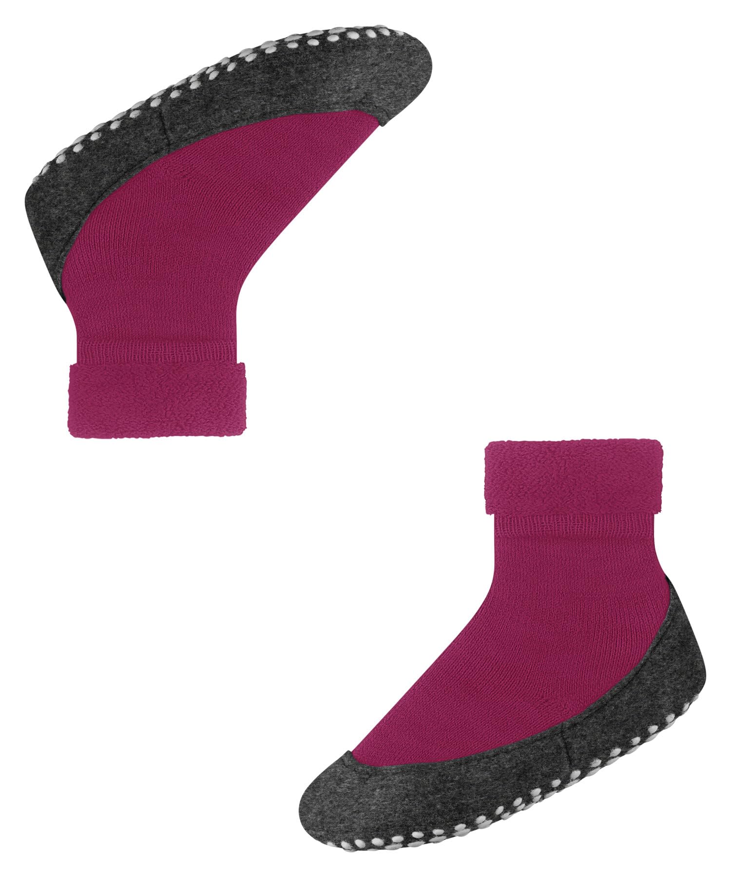 FALKE mixte enfant Cosyshoe chaussons chaussettes picots antidérapants sur la semelle meilleure adhérence épais chauds respirants régulation climatique anti-odeur laine 1 paire