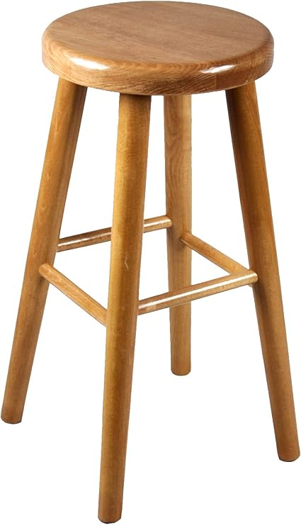 Stück Holz Buche Hell Heller Holzhocker Barstuhl Stuhl Barhocker 60 C