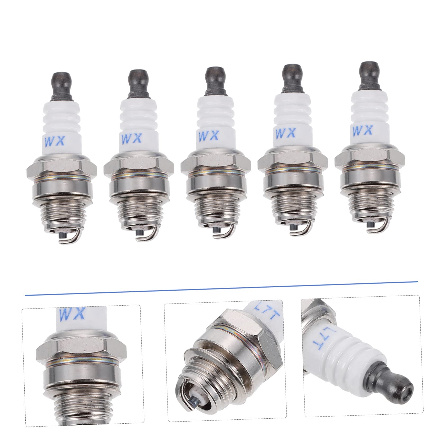 ibasenice 20 pièces Bobines Allumage Débroussailleuse et Tondeuse à Gazon Bougies Pour Outils de Jardinage Compatible Tronçonneuse et Coupe Herbe Installation Facile et Durable