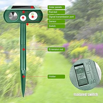 Amazon.co.jp: 超音波ネズミ駆除器 ， モーション検知器と