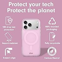 Vista 5 de Sonix Case for iPhone 17 Pro Max Compatible with MagSafe 10ft Drop Tested Jelly Pink