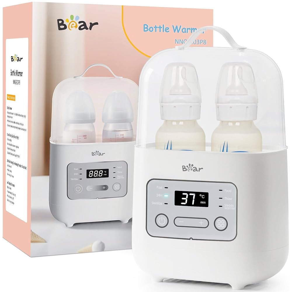 Chauffe Biberon Portatif Baby Bottle Warmer Double Bottle