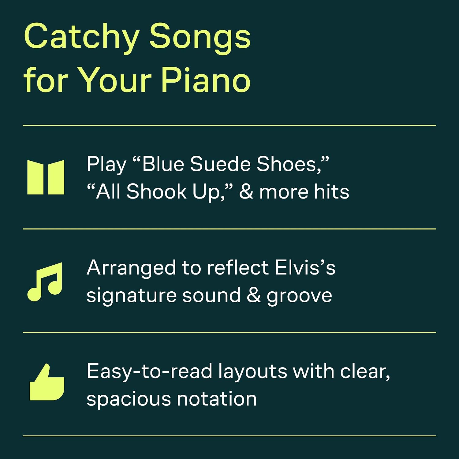 Elvis! - Greatest Hits for Easy Piano